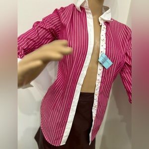 Pretty Fitted Work Shirt - NWT!